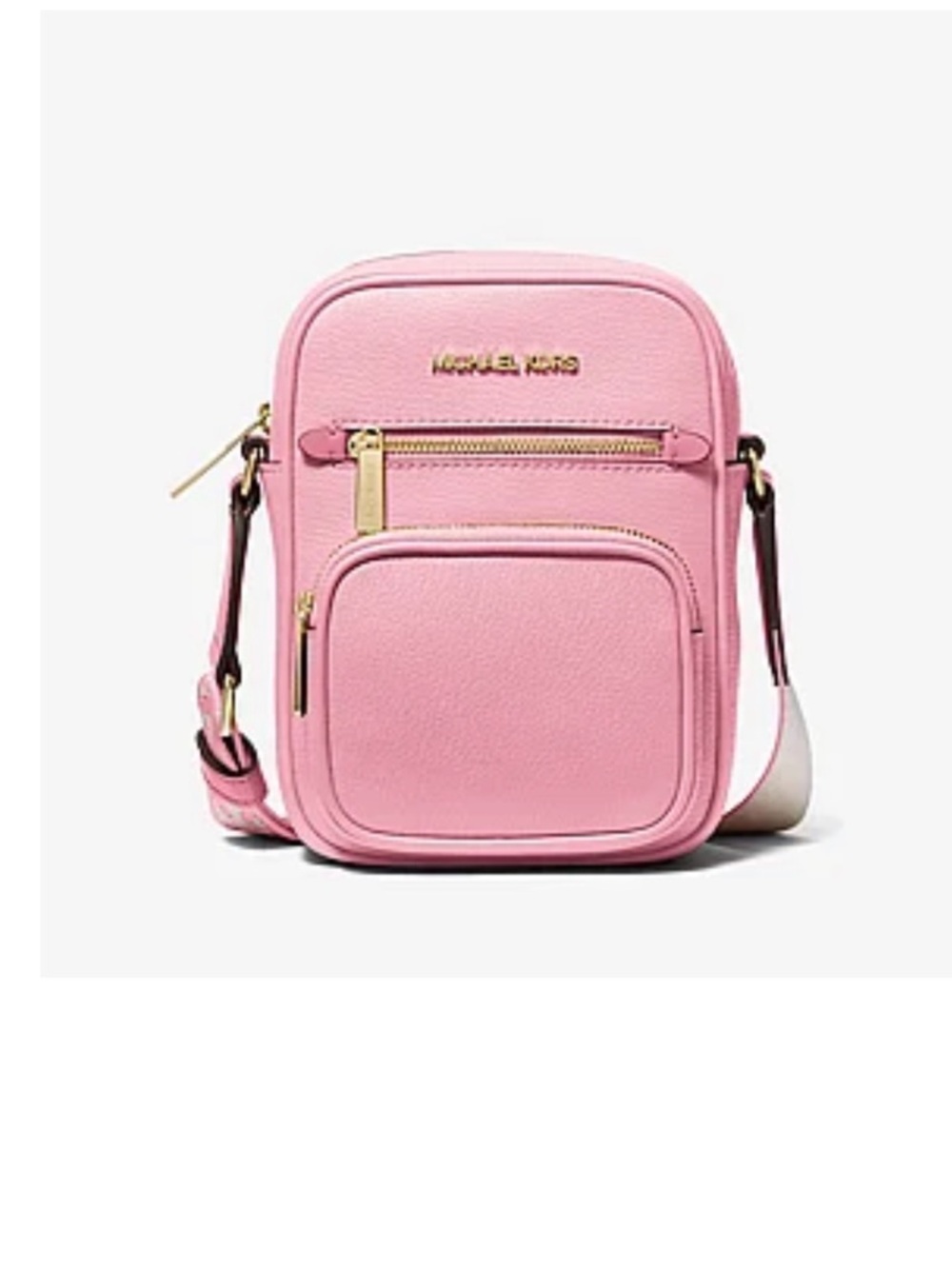 MICHAEL KORS Pink Leather Crossbody Jet Set Phone Bag/Purse-NWT